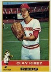 1976 Topps Baseball Cards      579     Clay Kirby